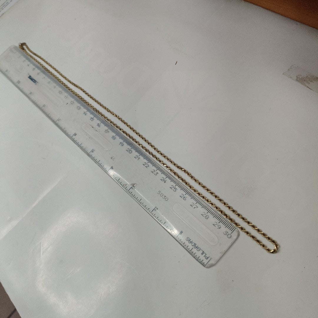 CADENA ORO 14 K 8.5 GRMS (SEMINUEVO)