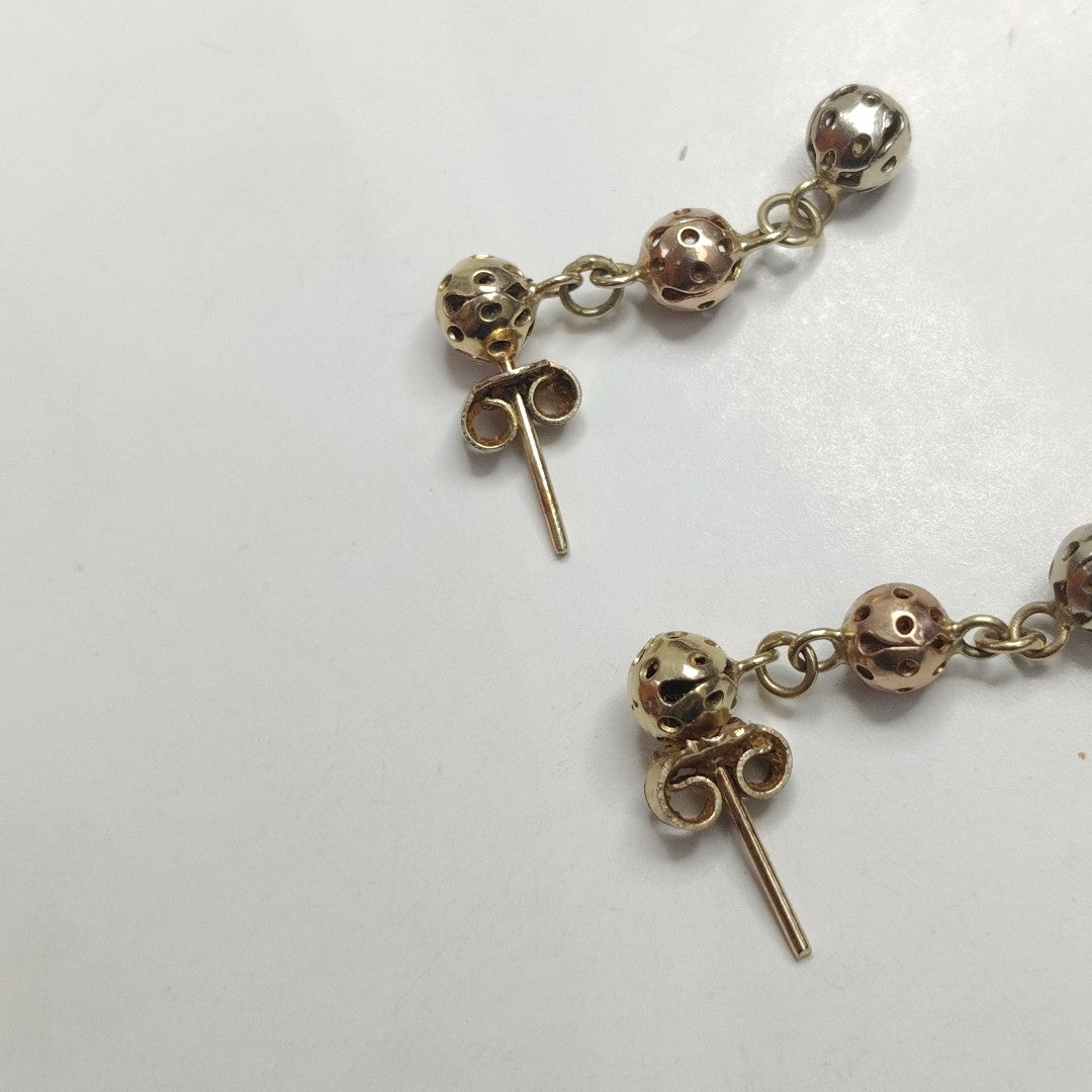 ARETES PAR ORO 10 K 2.1 GRMS (SEMINUEVO)