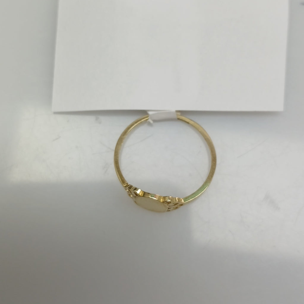ANILLOS ANILLITO 10K TALLA 7 1 GR (NUEVO)