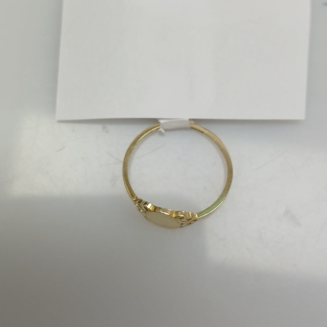ANILLOS ANILLITO 10K TALLA 7 1 GR (NUEVO)