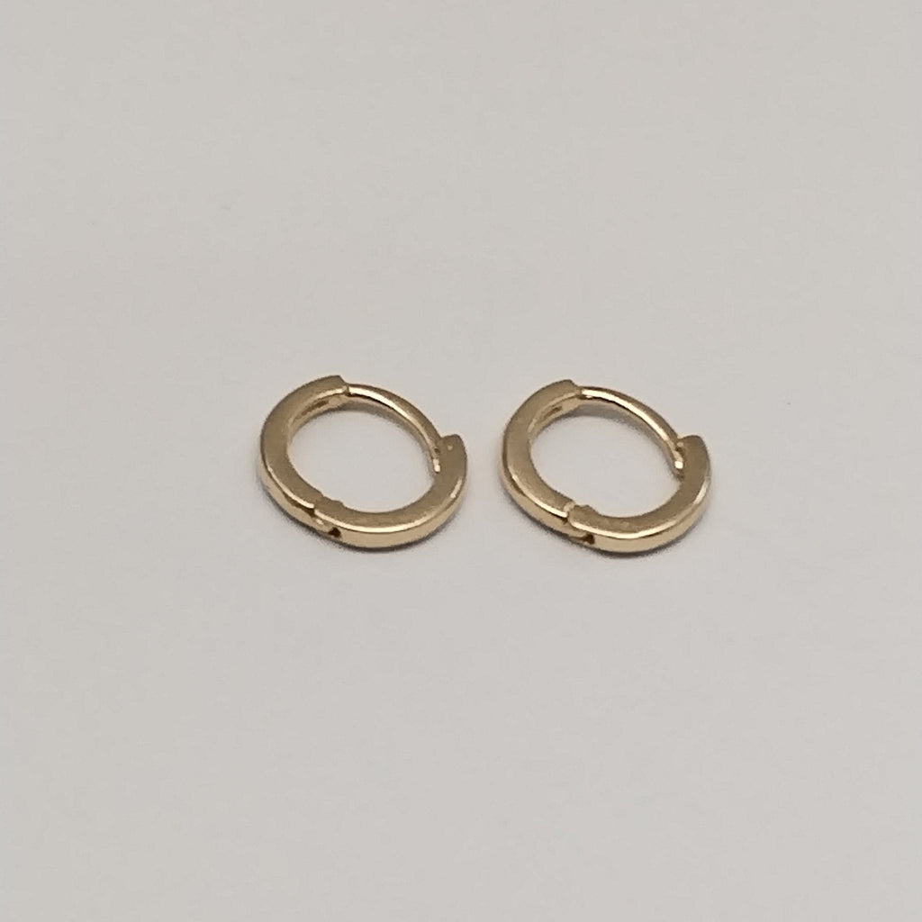 ARETES HUGGIE 14K 1.4 GR (NUEVO)