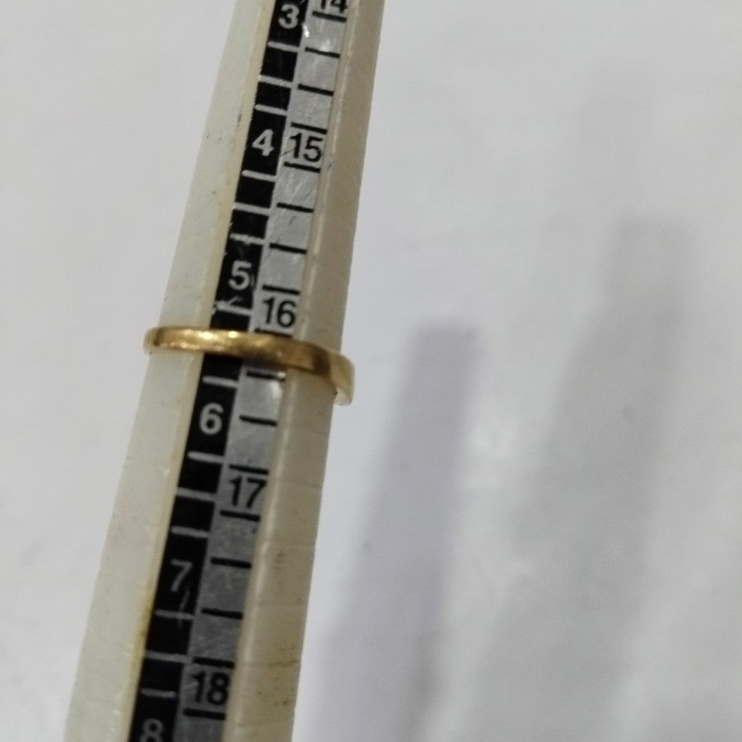 SOLITARIO ORO 14 K 2.4 GRMS (SEMINUEVO)