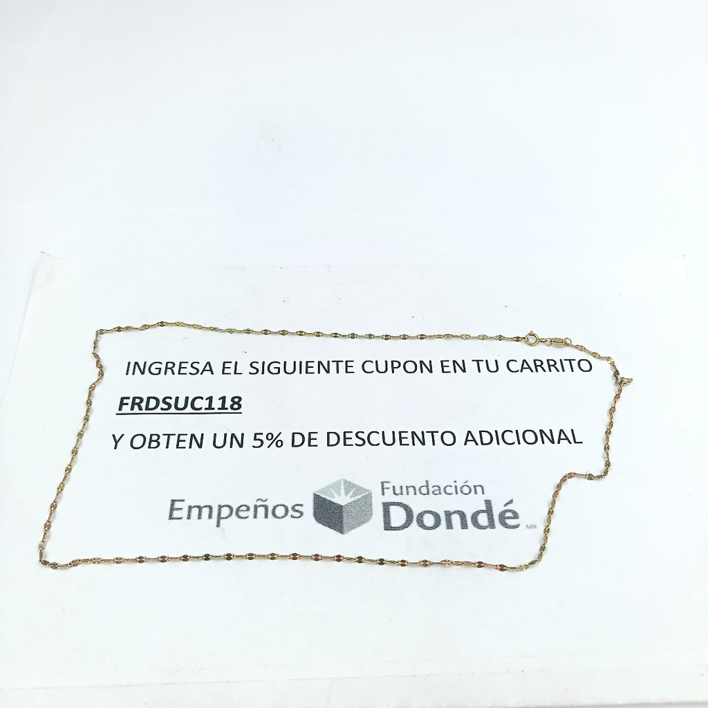 CADENA ORO 8 K 1,50 GRMS (SEMINUEVO)