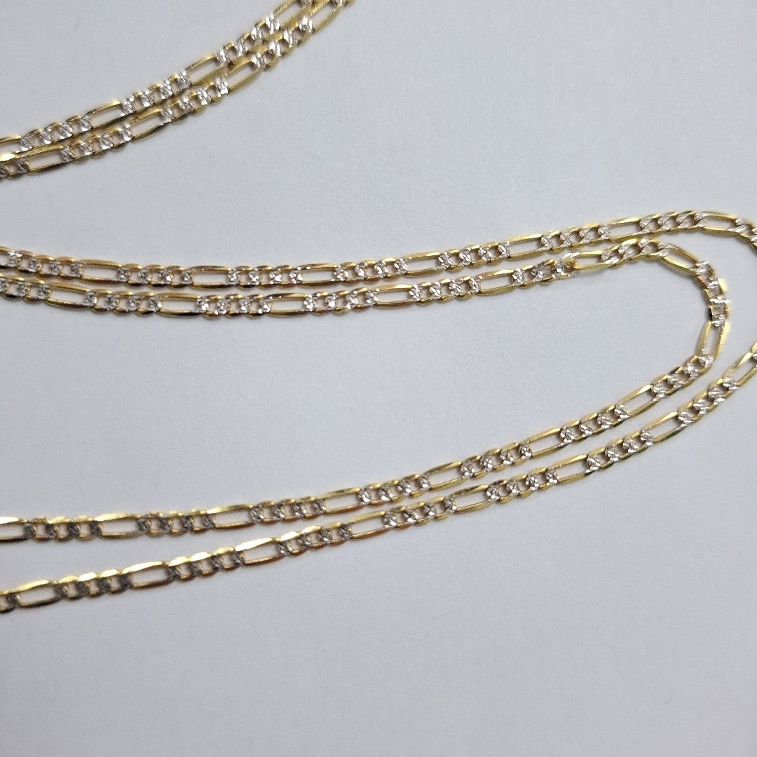 CADENA ORO, ORO PLATINO 14 K 5.3 GRMS (SEMINUEVO)