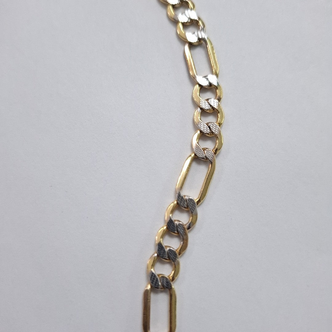 PULSERA ORO, RODIADO 10 K 6.6 GRMS (SEMINUEVO)