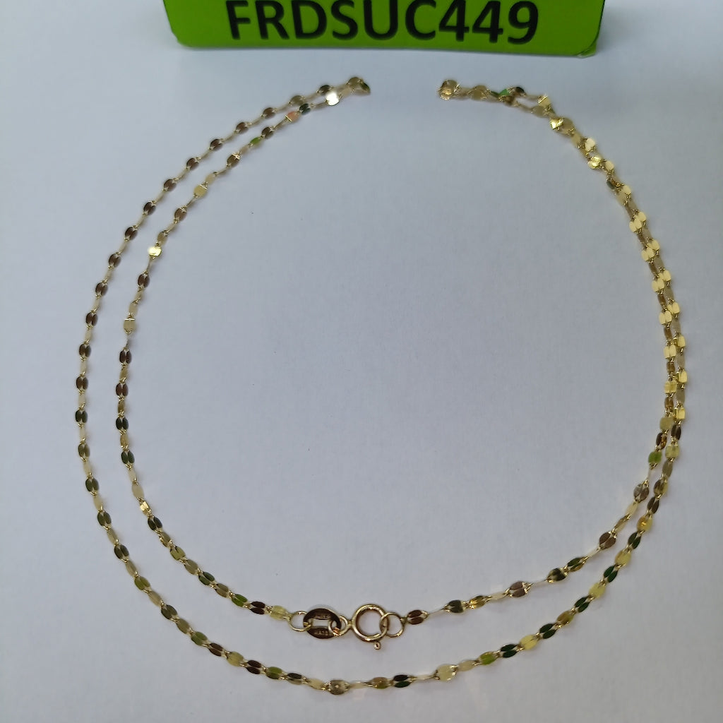 CADENA ORO 10 K 1.1 GRMS (SEMINUEVO)