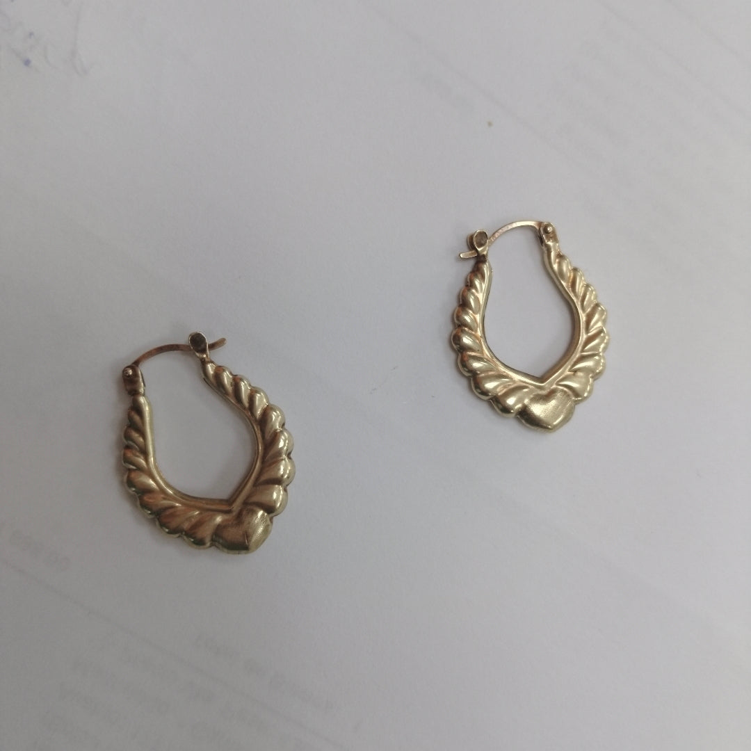 ARETES PAR ORO 10 K 2.1 GRMS (SEMINUEVO)