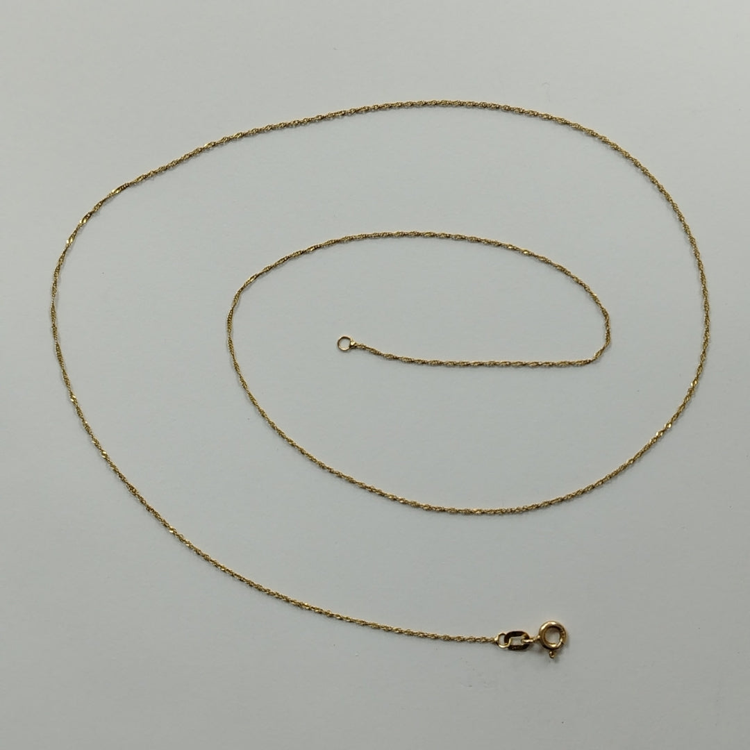CADENA ORO 14 K 1,00 GRMS (SEMINUEVO)