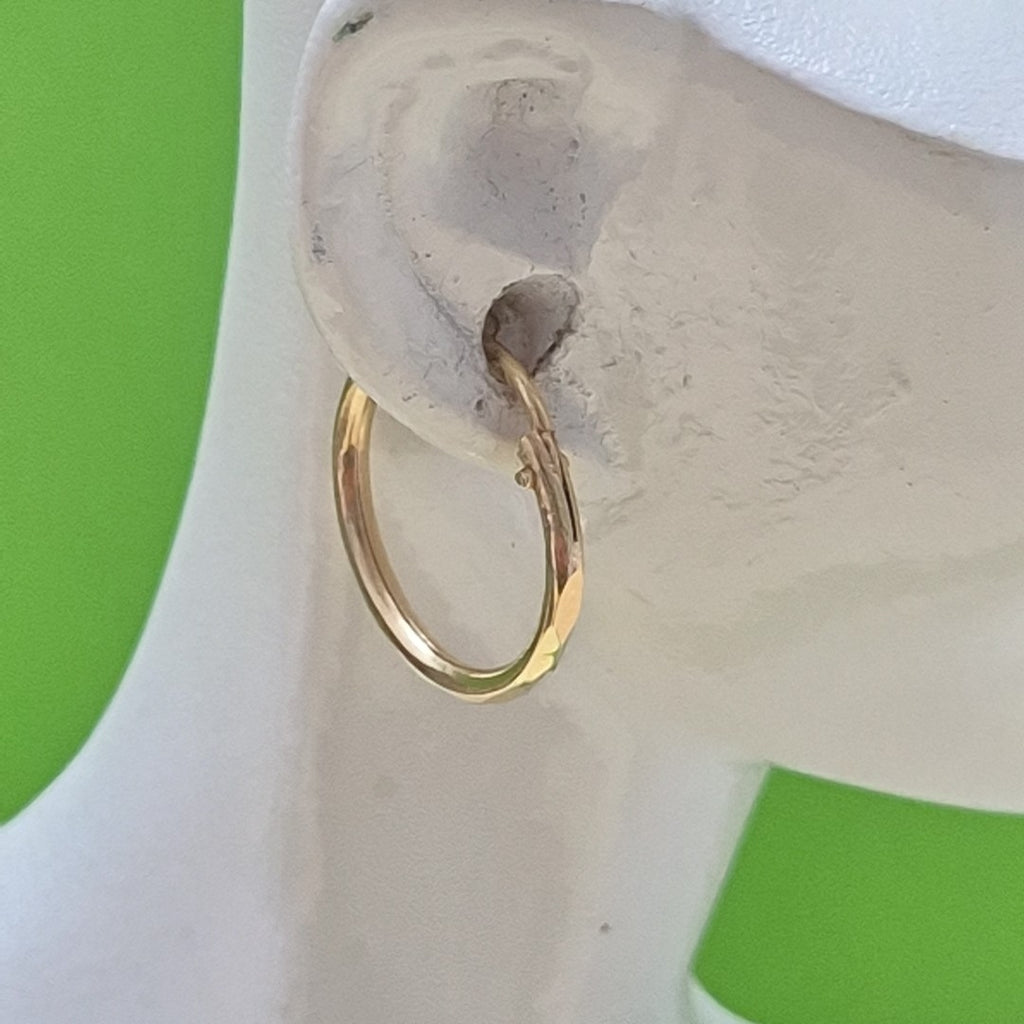 ARRACADAS PAR ORO 14 K 0.8 GRMS (SEMINUEVO)