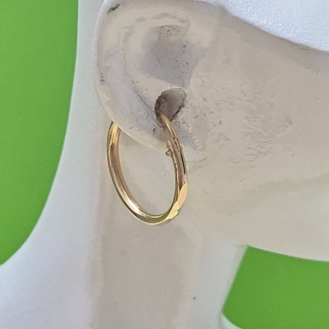 ARRACADAS PAR ORO 14 K 0.8 GRMS (SEMINUEVO)