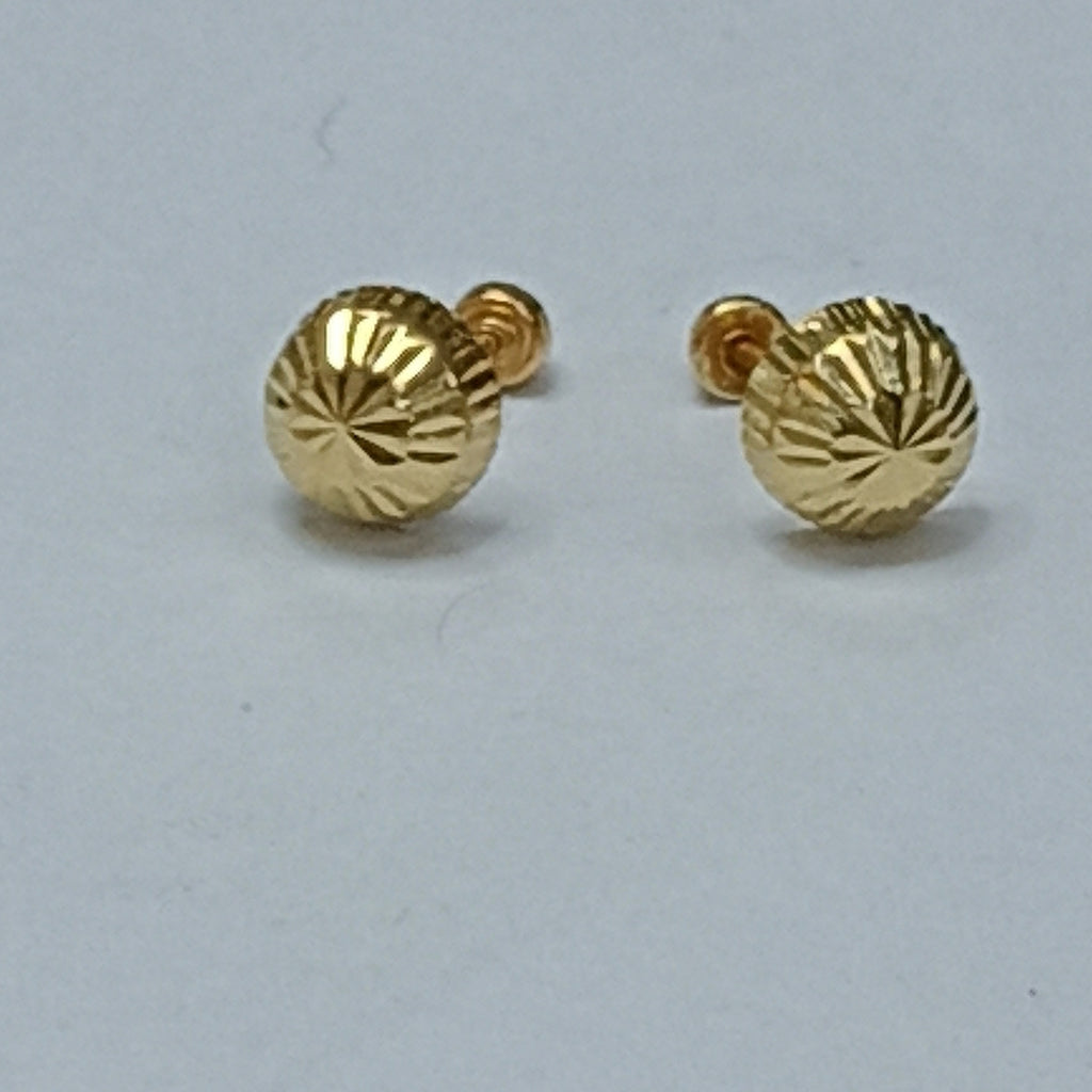 BROQUELES PAR ORO 14 K 0,50 GRMS (SEMINUEVO)