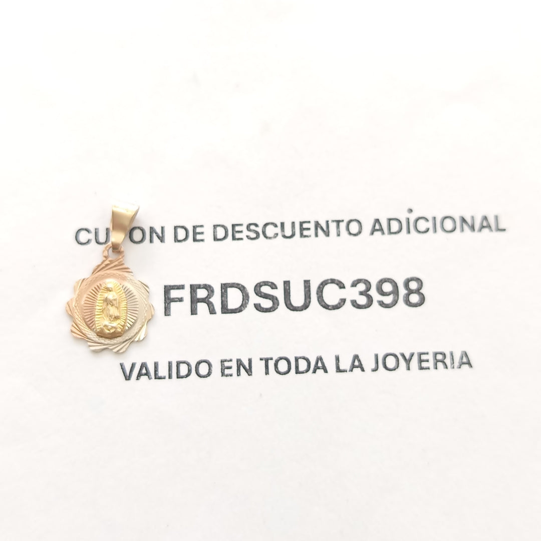 DIJE ORO,ORO COMBINADO 10 K 0,80 GRMS (SEMINUEVO)