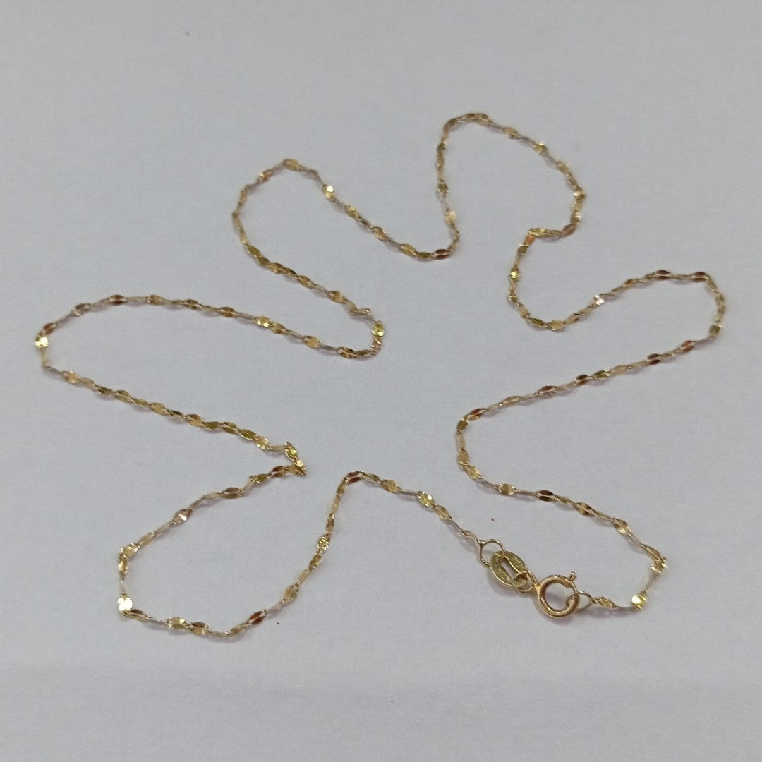 CADENA ORO 10 K 0,70 GRMS (SEMINUEVO)