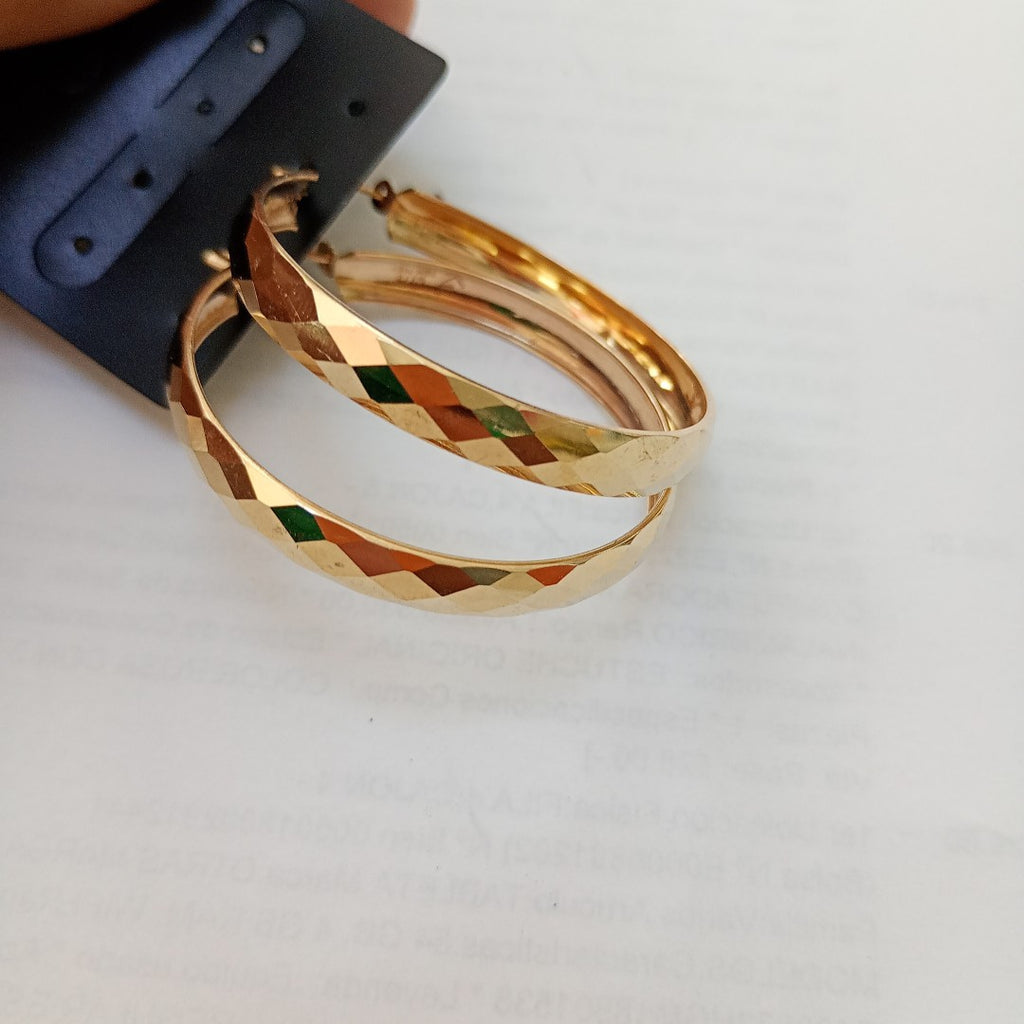 ARRACADAS PAR ORO 10 K 4.8 GRMS (SEMINUEVO)