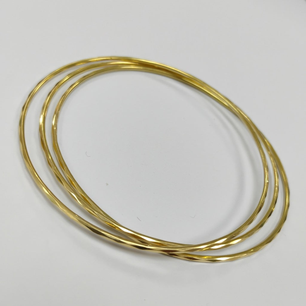 PULSERA RIGIDA ORO 14 K 9 GRMS (SEMINUEVO)