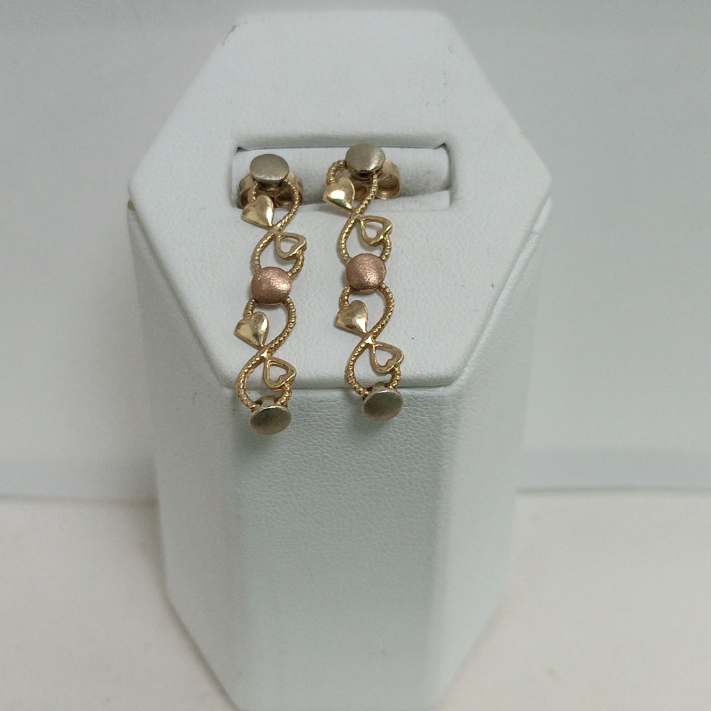 ARETES PAR ORO 10 K 2.2 GRMS (SEMINUEVO)