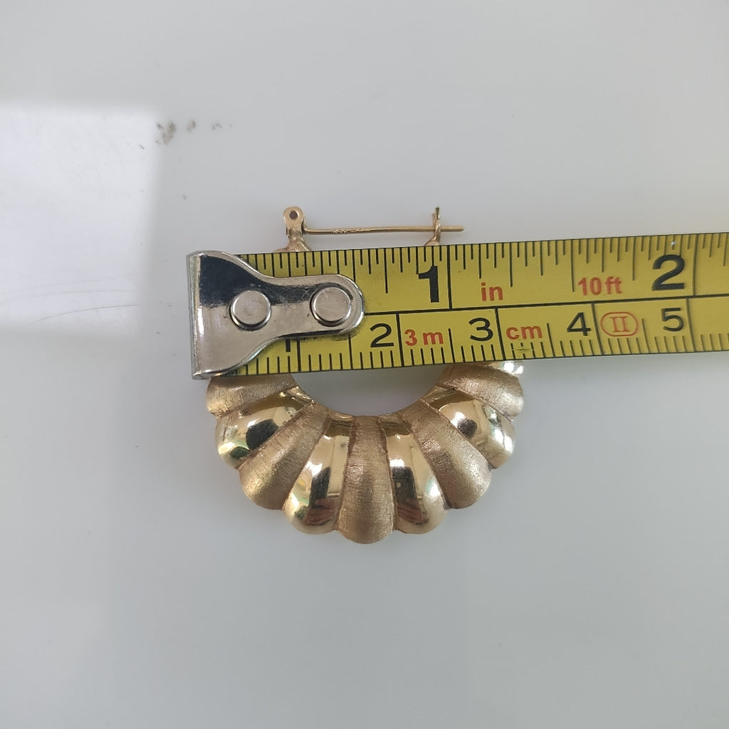 ARRACADAS PAR ORO 14 K 5,20 GRMS (SEMINUEVO)
