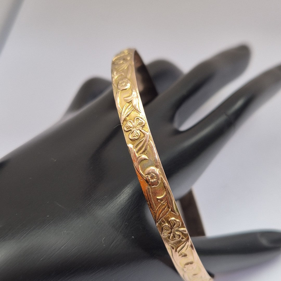 PULSERA RIGIDA ORO 8 K 11,00 GRMS (SEMINUEVO)
