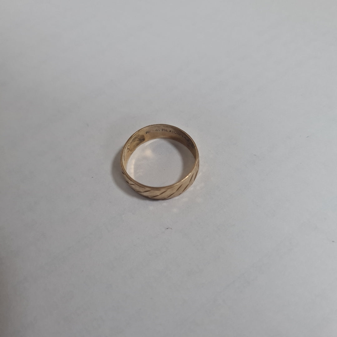ARGOLLA ORO 14 K 1.7 GRMS (SEMINUEVO)