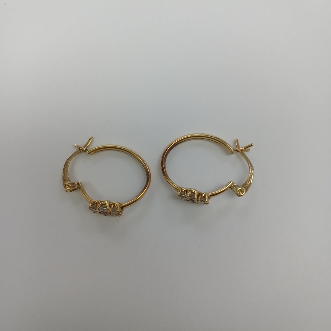 ARETES PAR ORO 10 K 2,60 GRMS (SEMINUEVO)