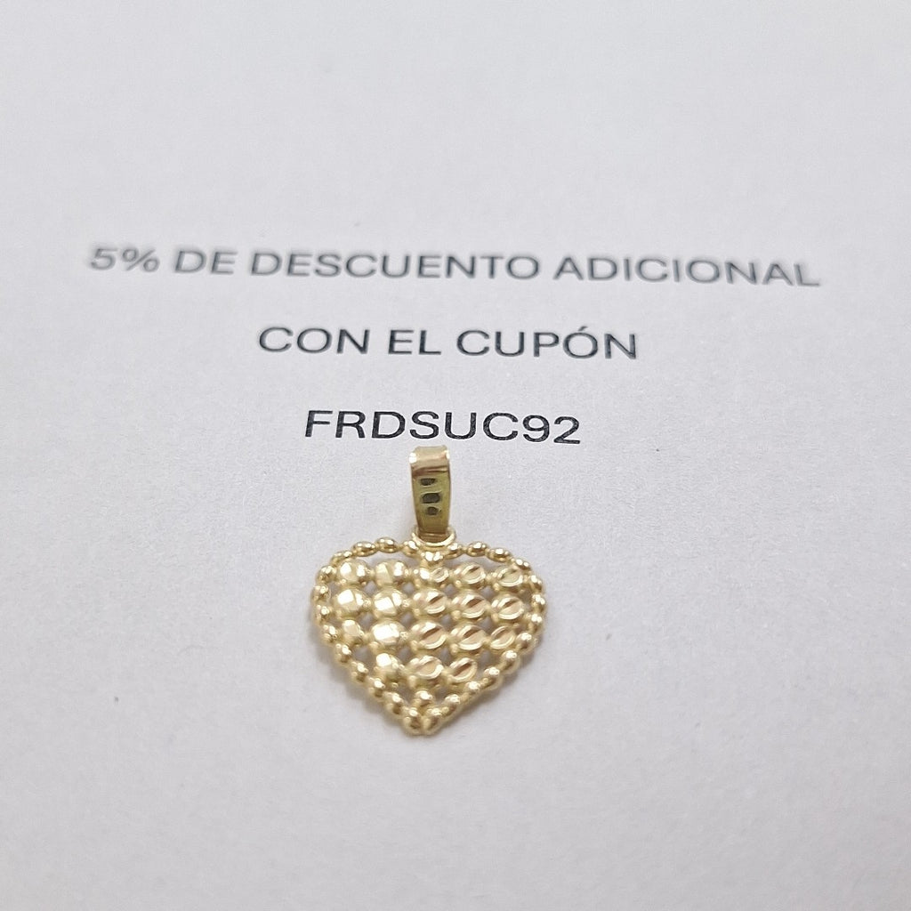 DIJE FIG CORAZON 14K 0.8 GR (NUEVO)