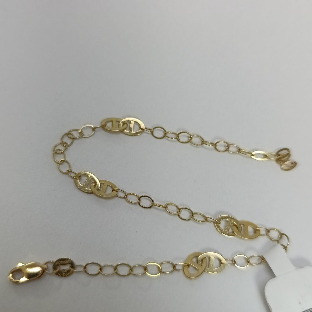 PULSERA ESPECIAL 14K 21 CM 1.9 GR (NUEVO)