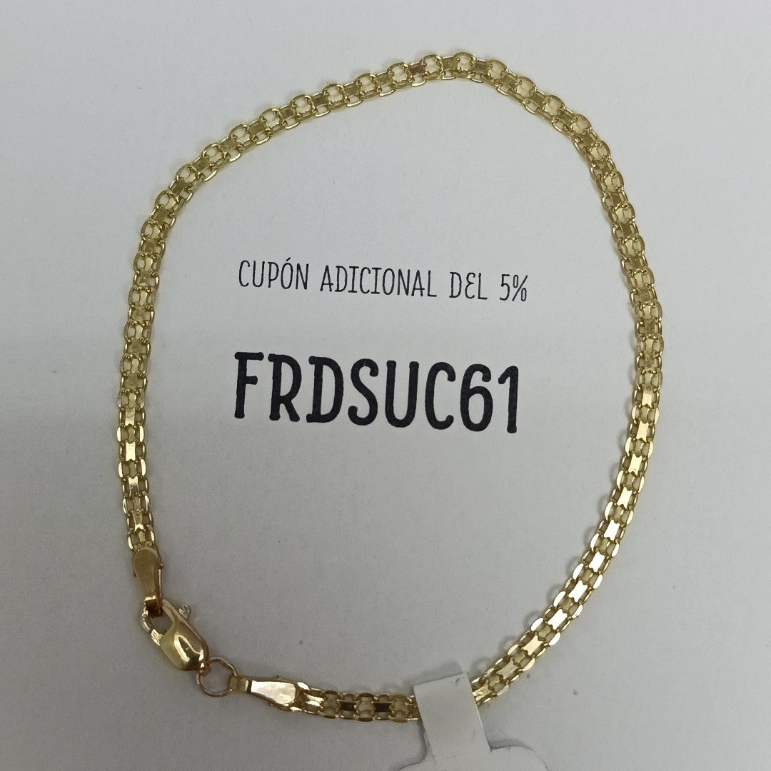 PULSERA BISMARK 14K 18 CM 2.4 GR (NUEVO)