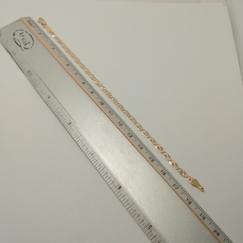 PULSERA GUCHI 14K 18 CM 2.8 GR (NUEVO)