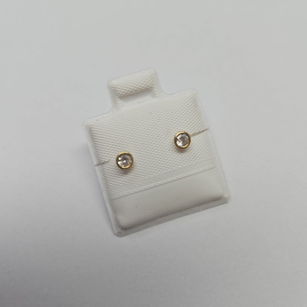 BROQUELES BROQUEL C CIRCONIA 14K 0.1501 GR (NUEVO)