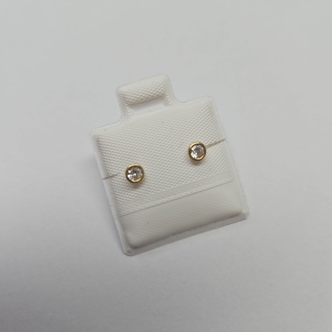 BROQUELES BROQUEL C CIRCONIA 14K 0.1501 GR (NUEVO)