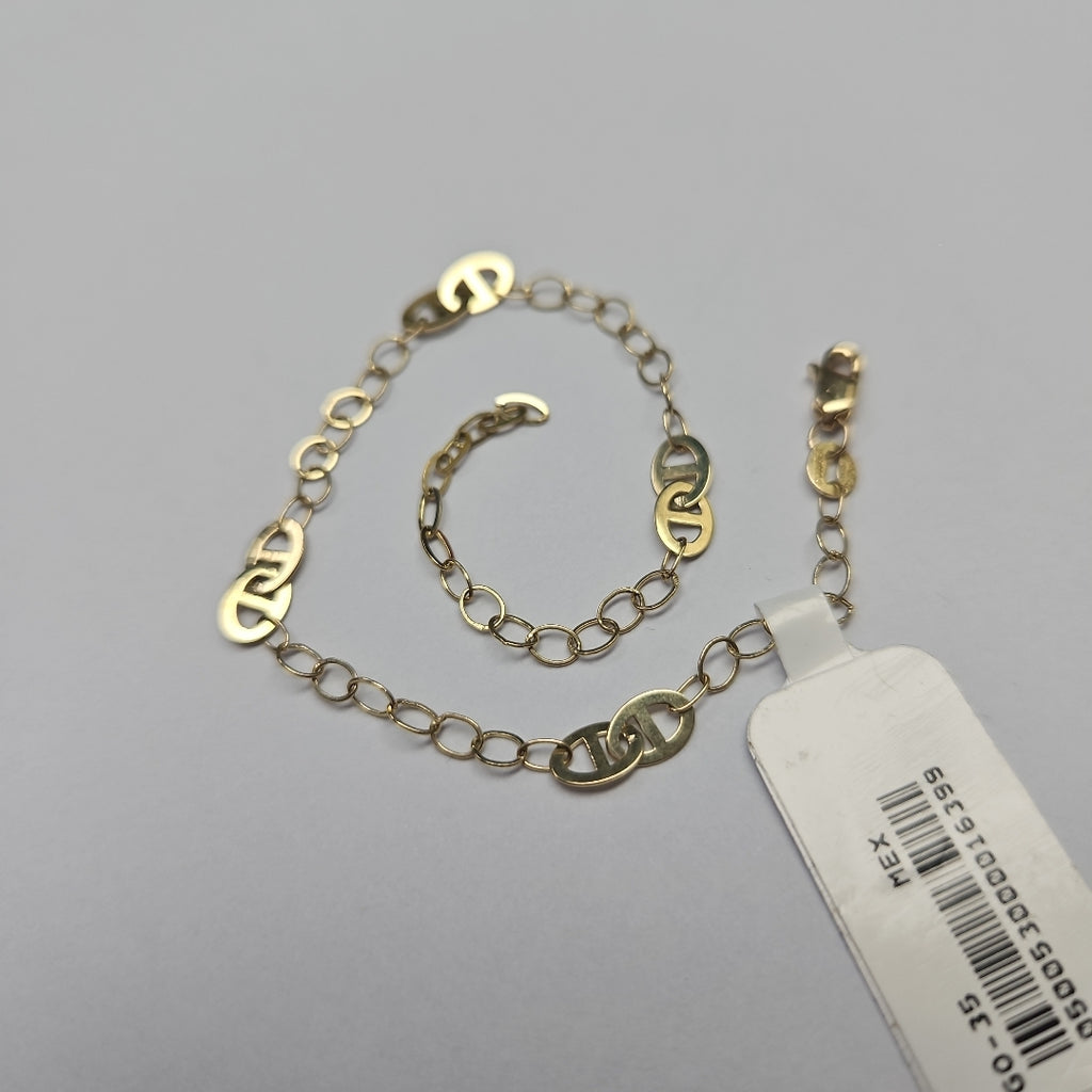 PULSERA ESPECIAL 14K 21 CM 1.8 GR (NUEVO)