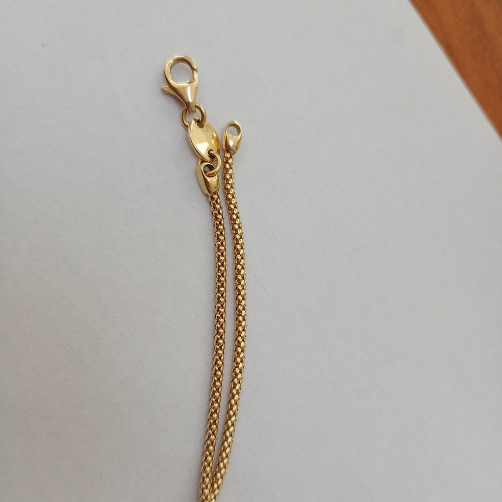 GARGANTILLA ORO 14 K 9,40 GRMS (SEMINUEVO)