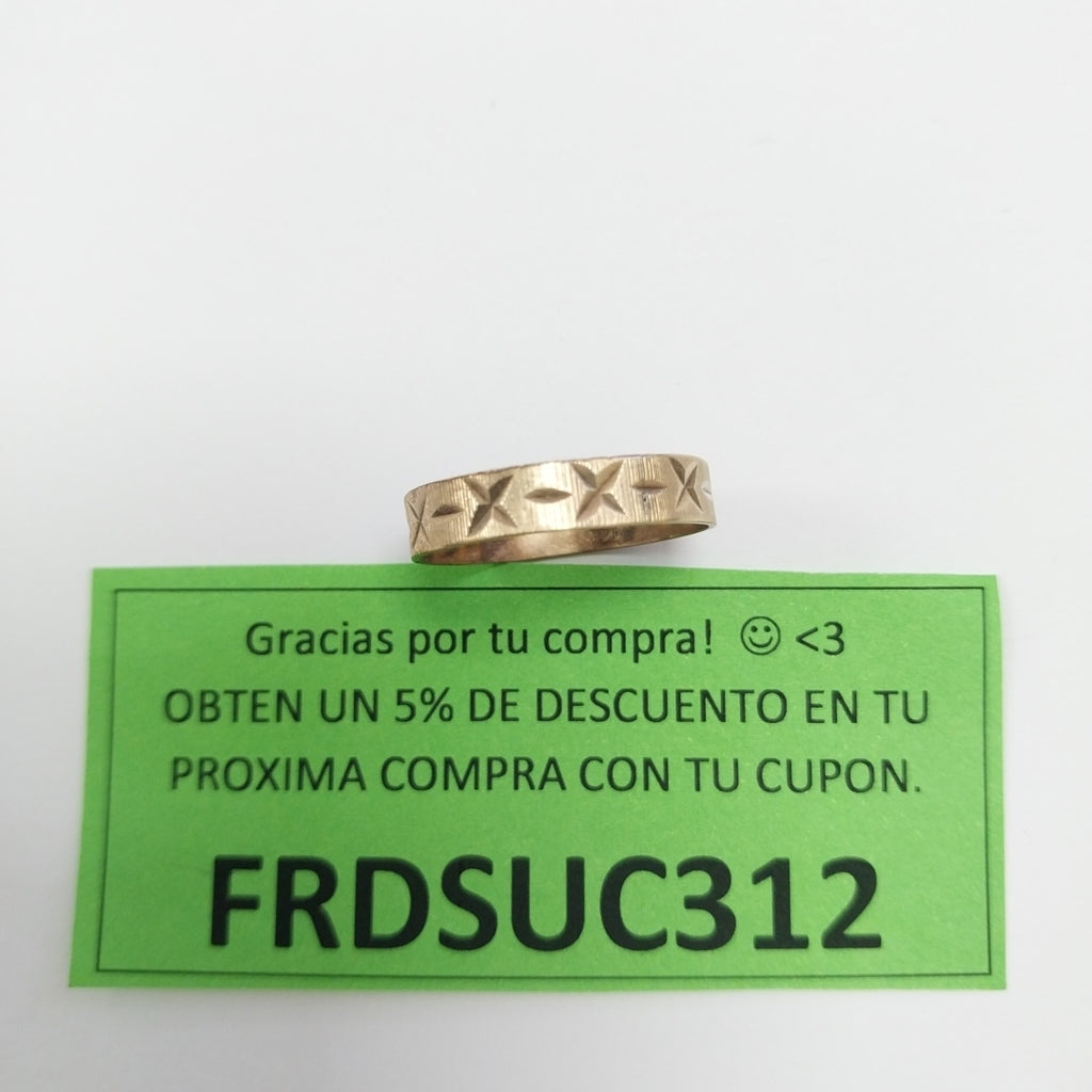 ARGOLLA ORO 10 K 1.8 GRMS (SEMINUEVO)