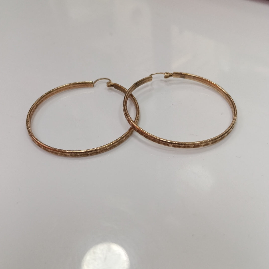 ARRACADAS PAR ORO 10 K 4,70 GRMS (SEMINUEVO)