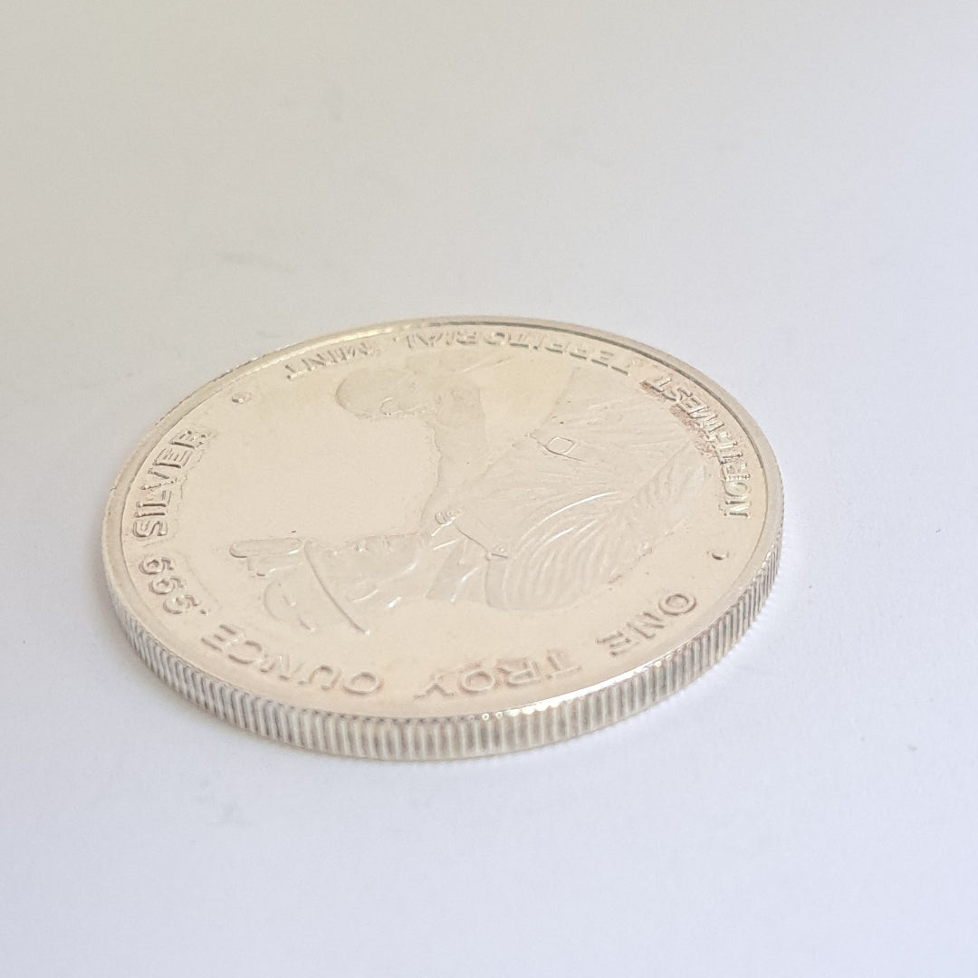 MEDALLA CONMEMORATIVA PLATA 31.2 GRMS (SEMINUEVO)