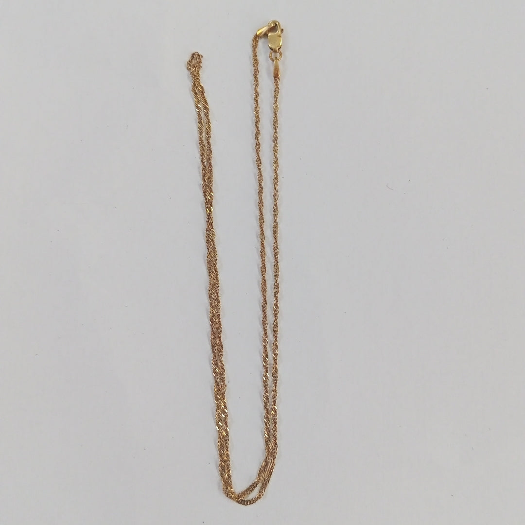 CADENA ORO 14 K 2,00 GRMS (SEMINUEVO)