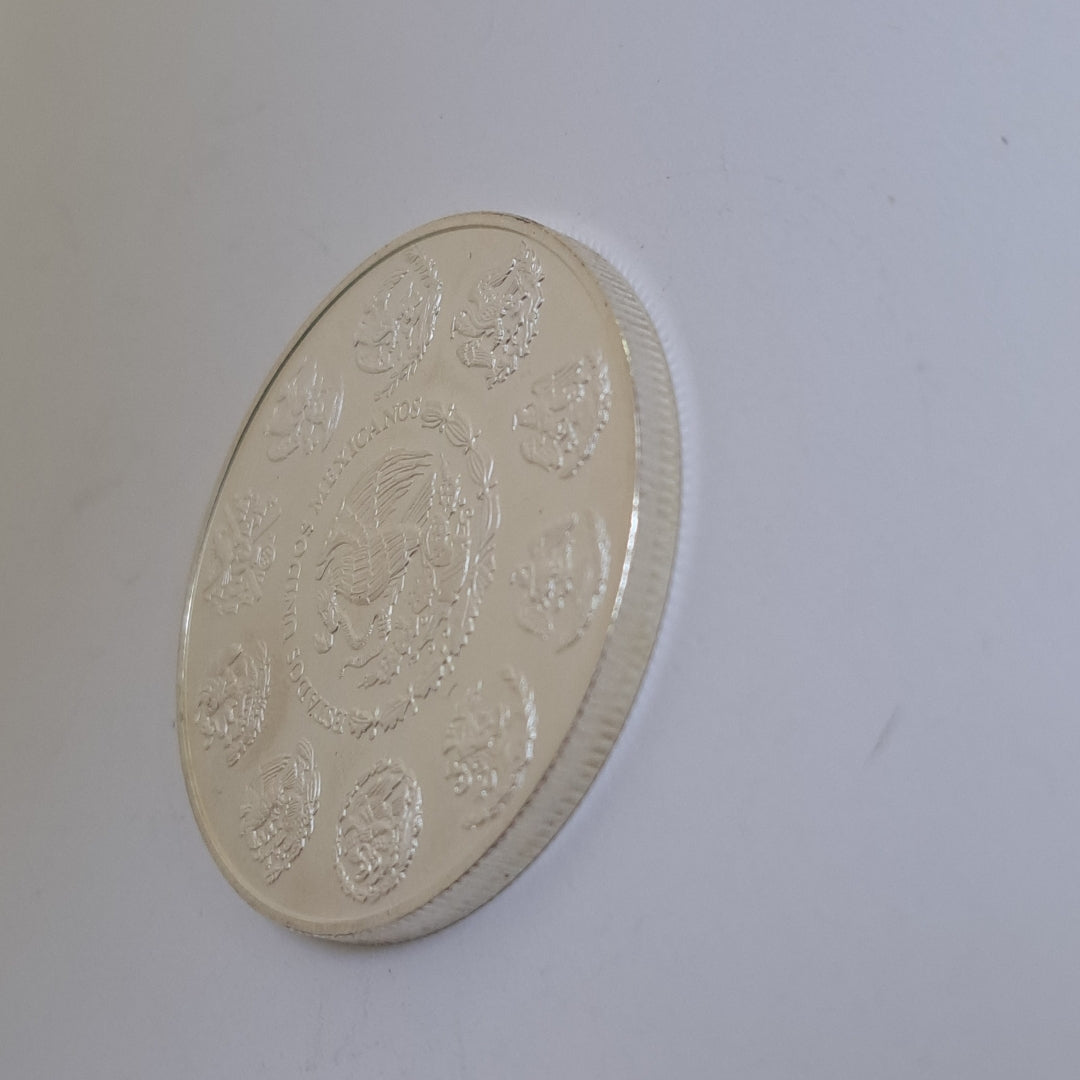 MEDALLA CONMEMORATIVA PLATA 30.9 GRMS (SEMINUEVO)