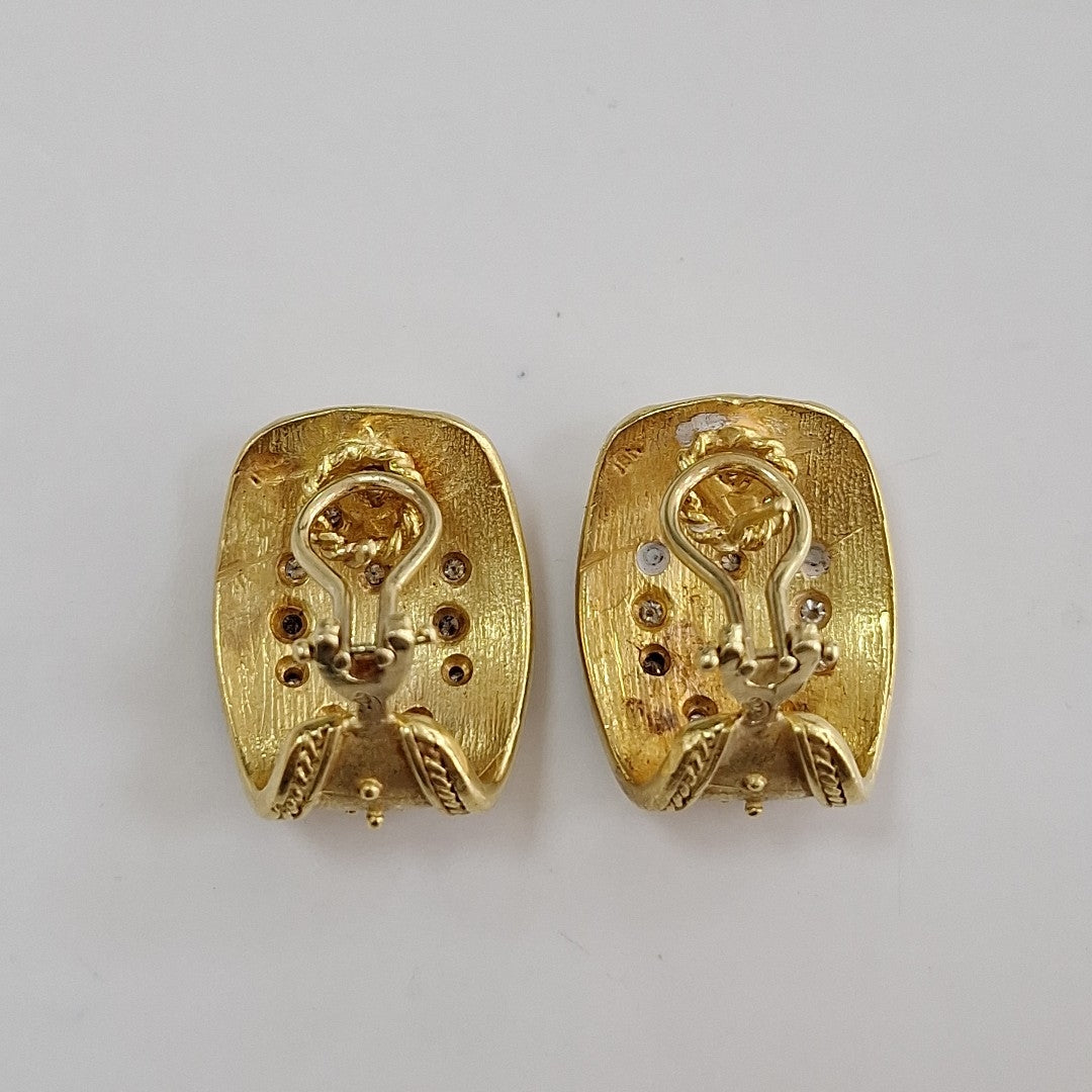 ARETES PAR ORO 18 K 20.9 GRMS (SEMINUEVO)