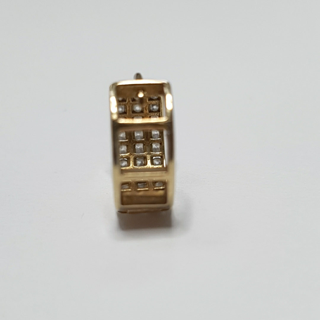 ARRACADAS PAR ORO 10 K 1,70 GRMS (SEMINUEVO)