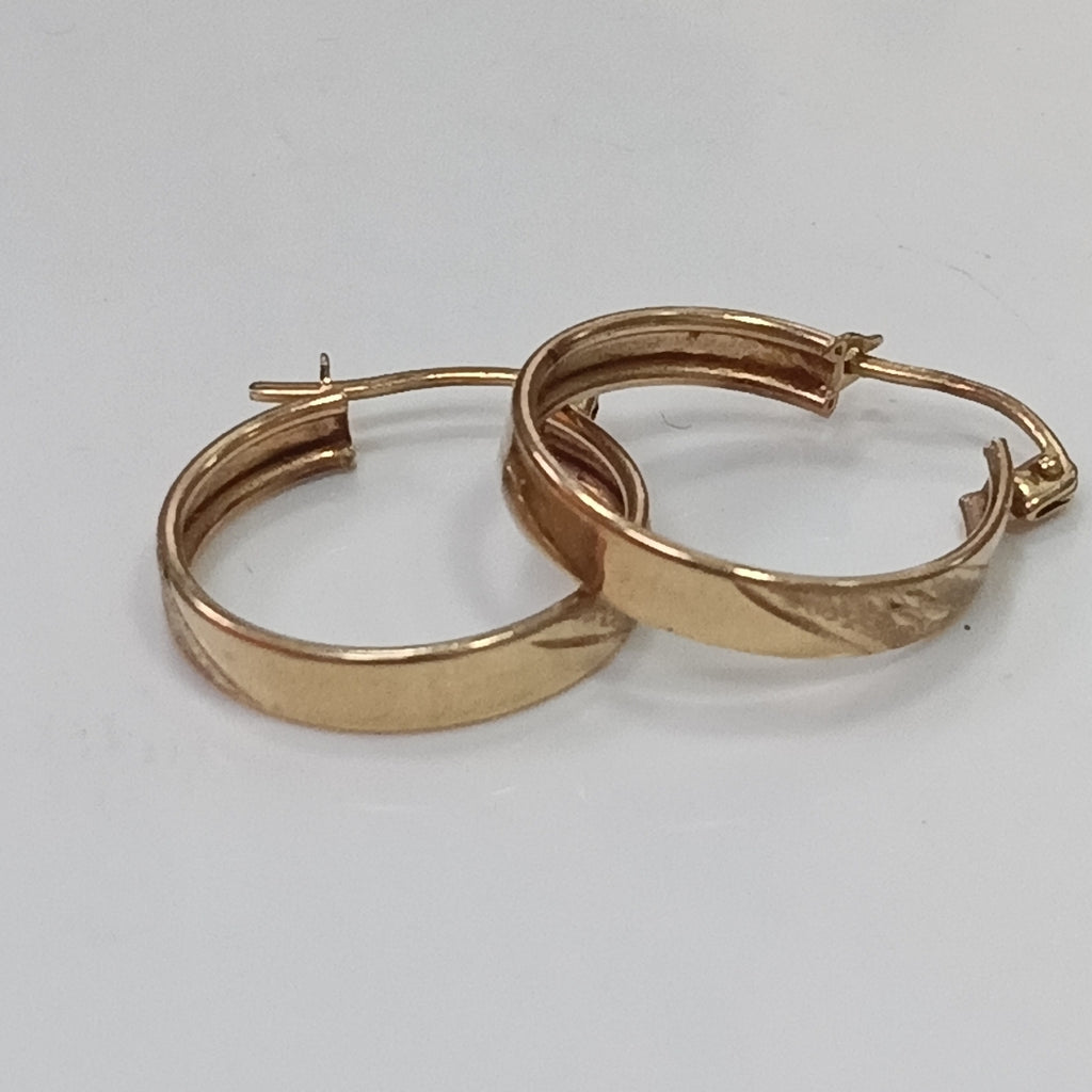 ARRACADAS PAR ORO 10 K 1,90 GRMS (SEMINUEVO)