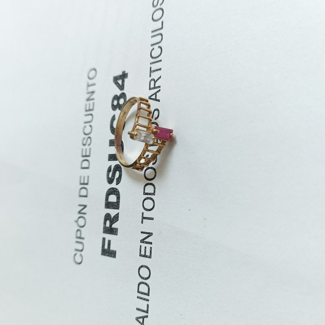 ANILLO ORO 10 K 1,60 GRMS (SEMINUEVO)