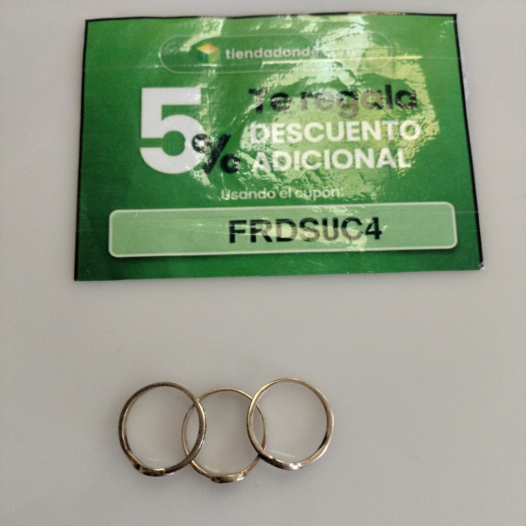 ANILLO ORO 14 K 6.6 GRMS (SEMINUEVO)