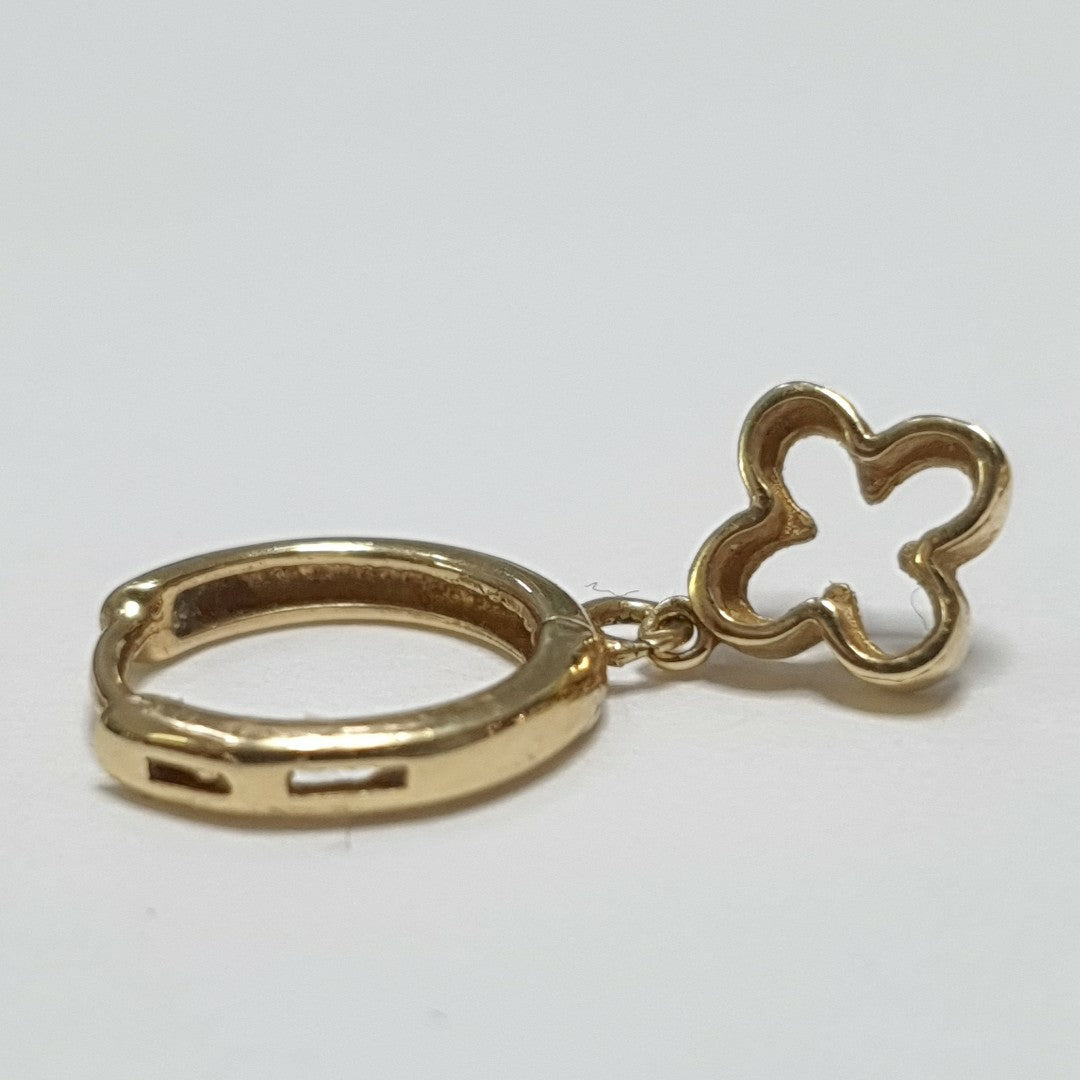 ARRACADAS PAR ORO 14 K 1,30 GRMS (SEMINUEVO)