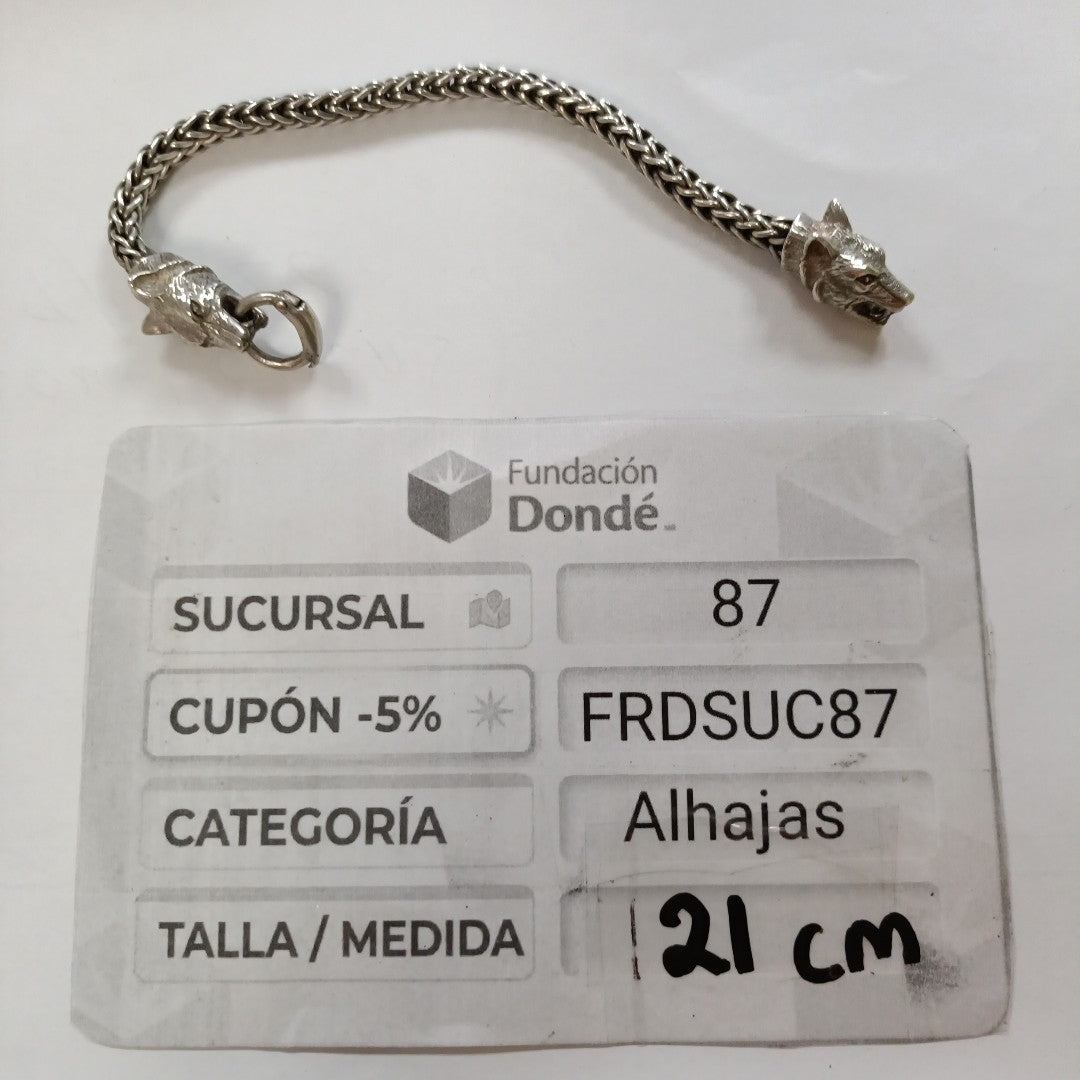 PULSERA PLATA 43 GRMS (SEMINUEVO)