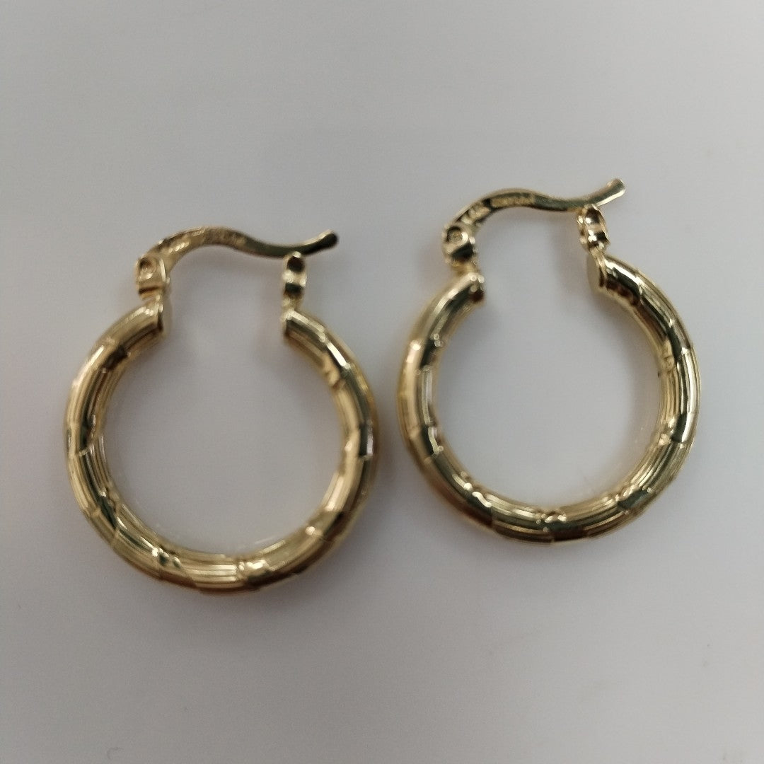 ARETES ARRACADAS 14K 2.7 GR (NUEVO)