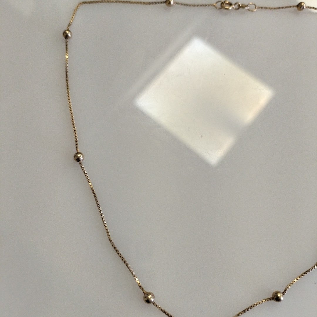 GARGANTILLA ORO 14 K 3 GRMS (SEMINUEVO)