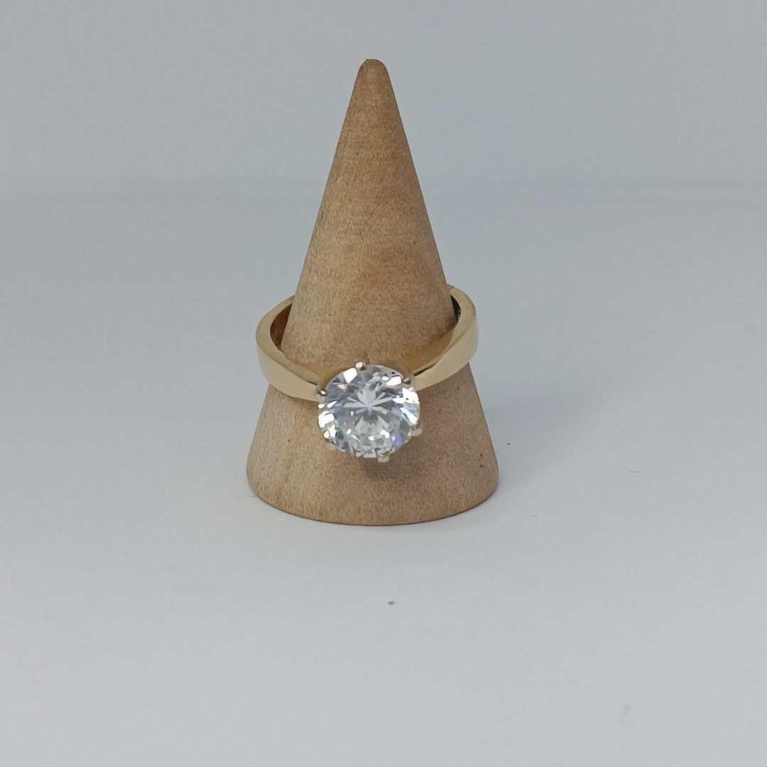 SOLITARIO ORO 14 K 5.7 GRMS (SEMINUEVO)