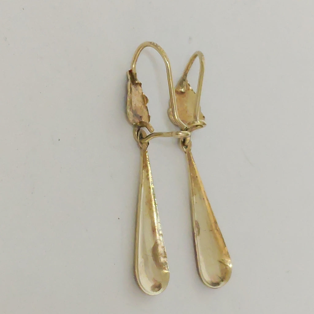 ARETES PAR ORO 8 K 1,30 GRMS (SEMINUEVO)