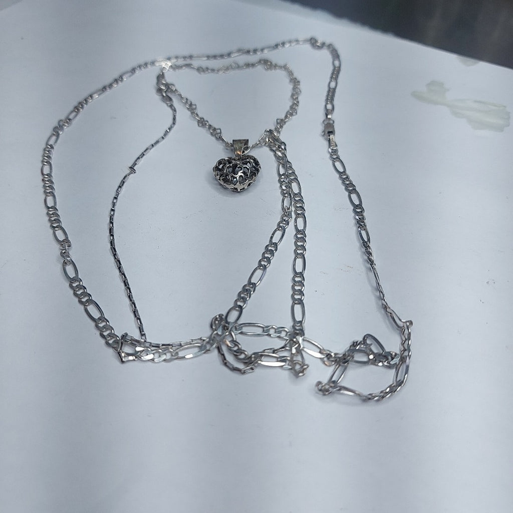 CADENA, DIJE, PULSERA PLATA 13.1 GRMS (SEMINUEVO)