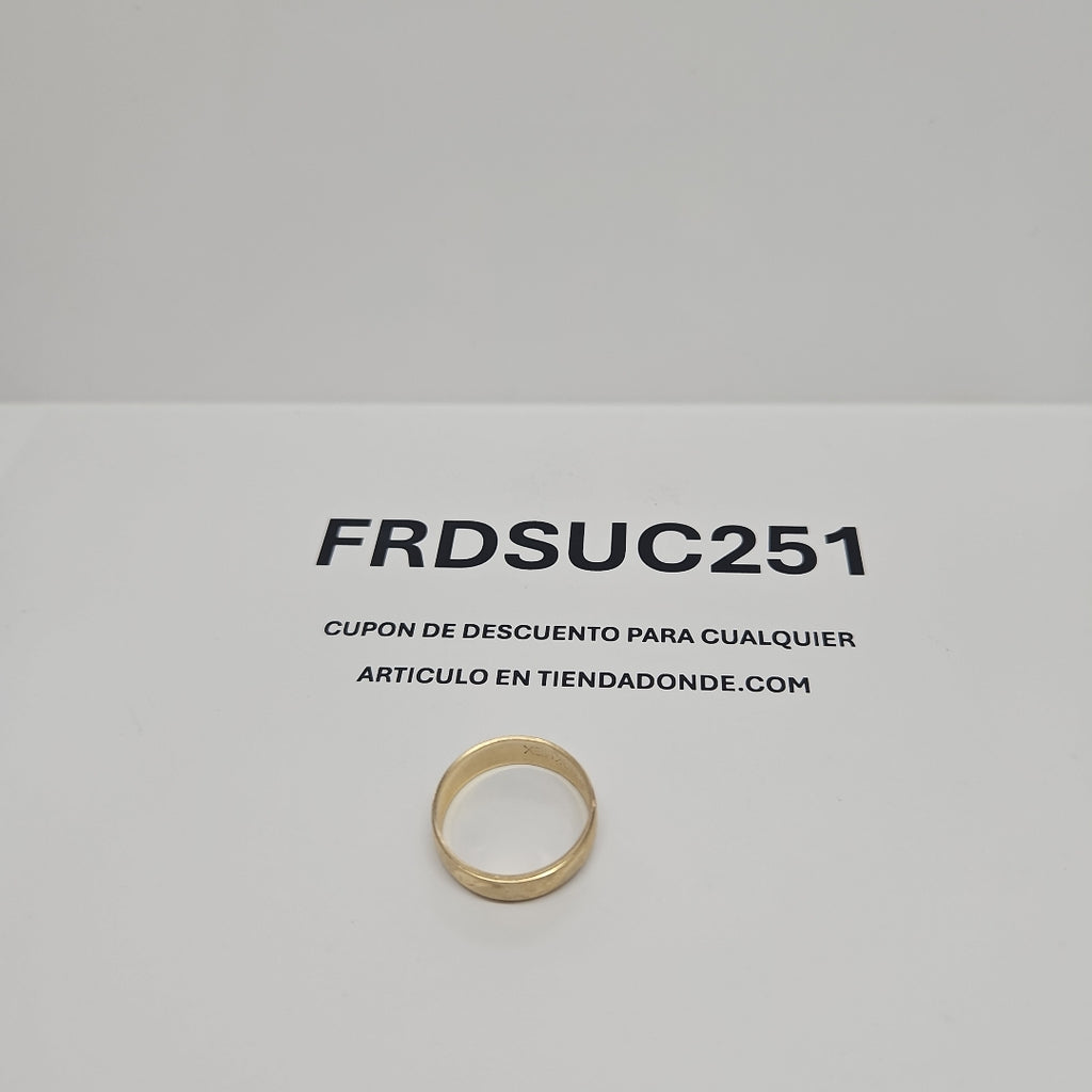 ARGOLLA ORO 10 K 2,10 GRMS (SEMINUEVO)